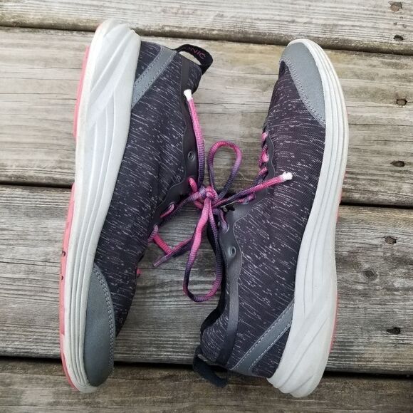 Vionic Agile Fyn Crosstraining Walking Comfort Athletic Black Pink Sneakers 8 - Picture 5 of 9